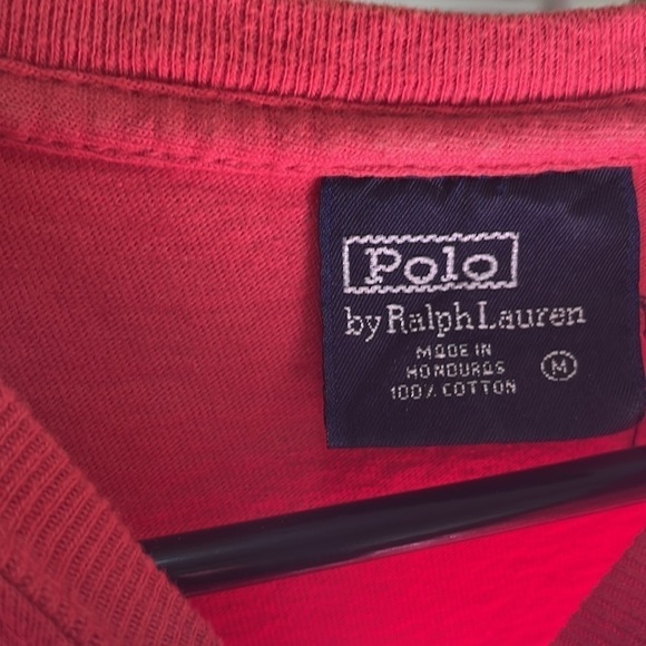 Ralph Lauren - Long Sleeve Shirt - Salmon - M - Picture 4 of 12